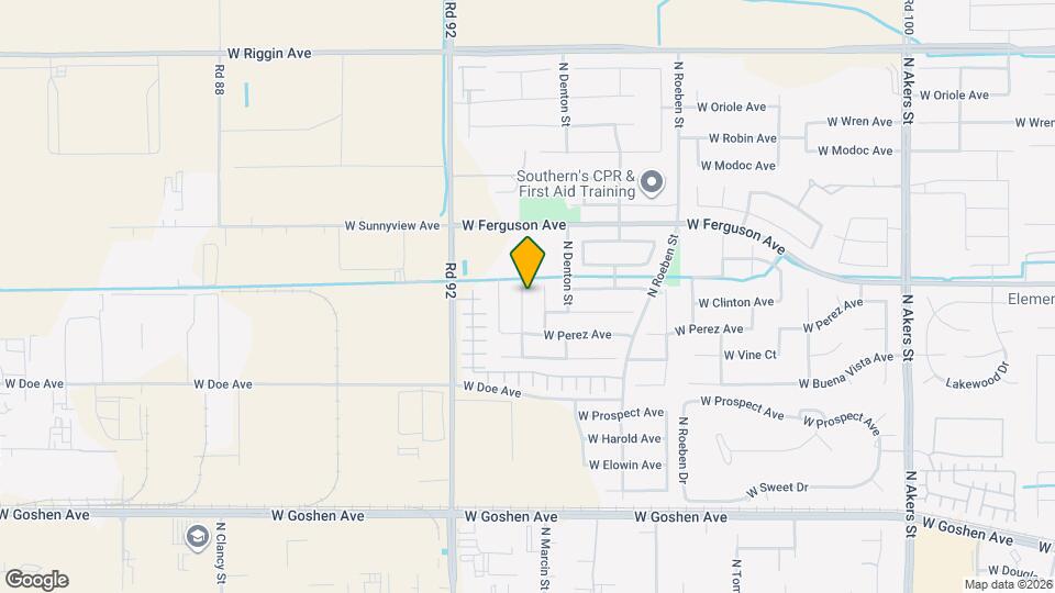 2126 N Lindsay Ct Map and Location Details