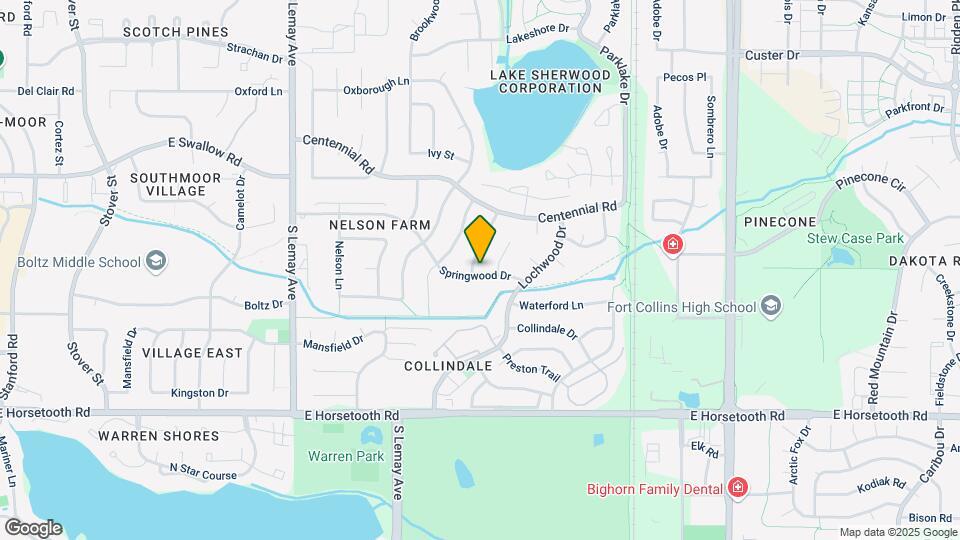 3254 Fernwood Ln Map and Location Details