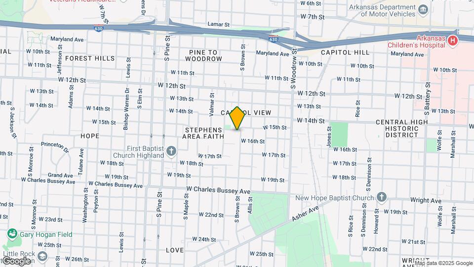 3303 W 15th St Map and Location Details