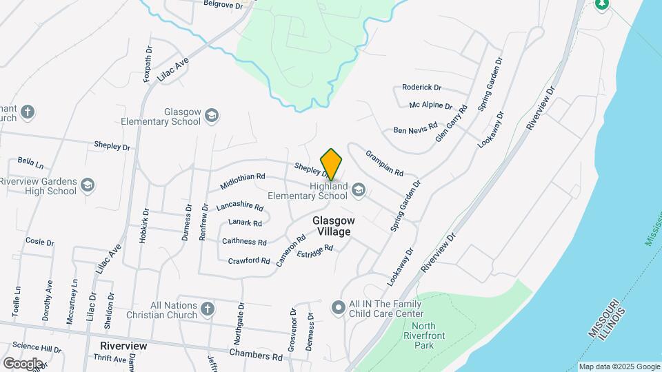 10431 Presley Rd Map and Location Details