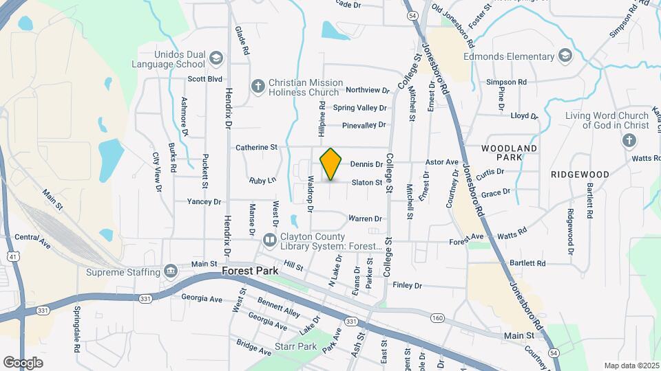 4692 Beecher St Map and Location Details