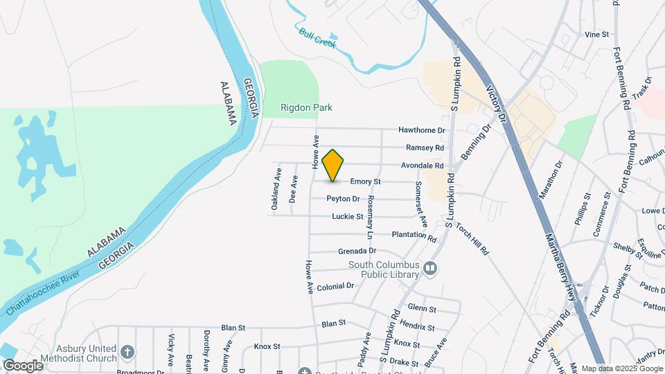 2918 Emory St Map and Location Details