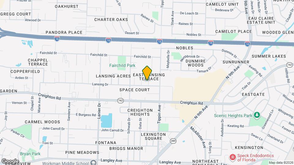 7111 McAdam Ct Map and Location Details