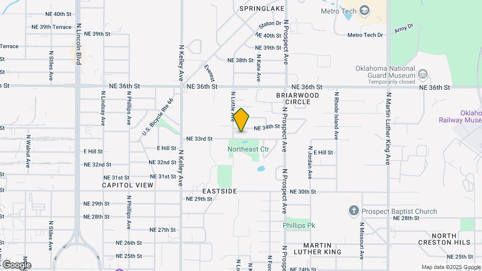 1309 NE 33rd St Map and Location Details