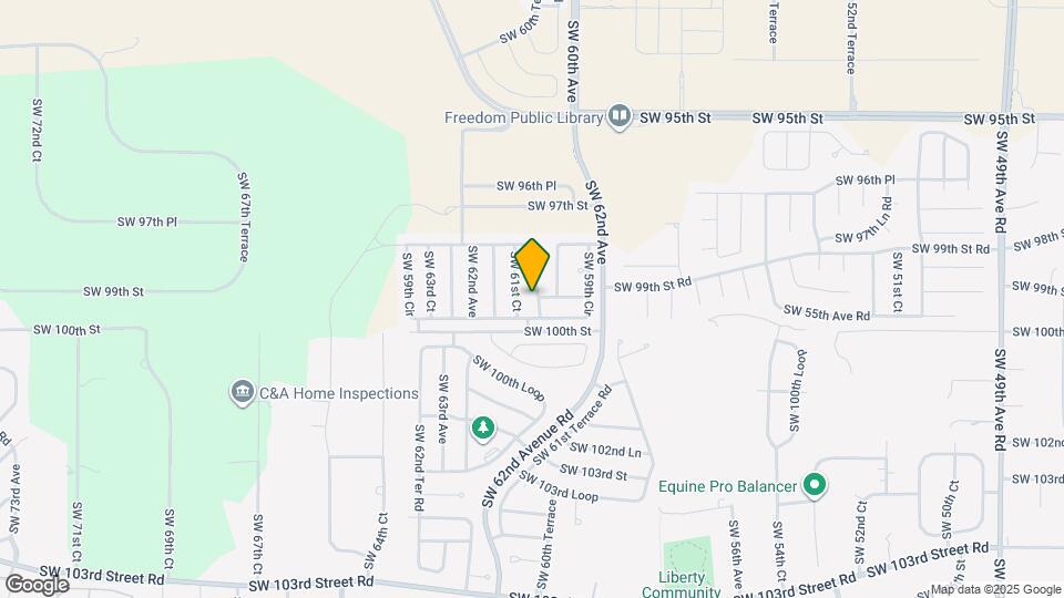 6058 SW 98th Loop Map and Location Details