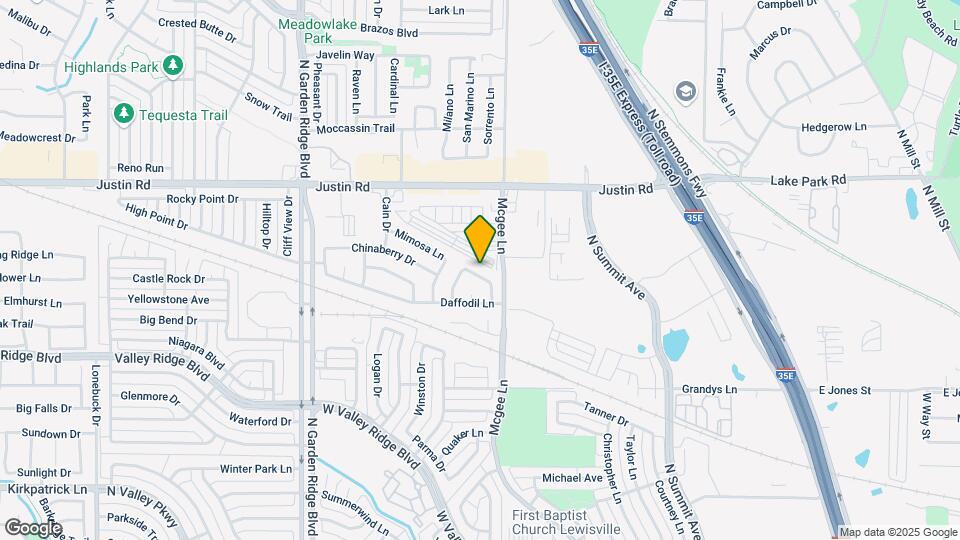 1323 Jasmine Dr Map and Location Details
