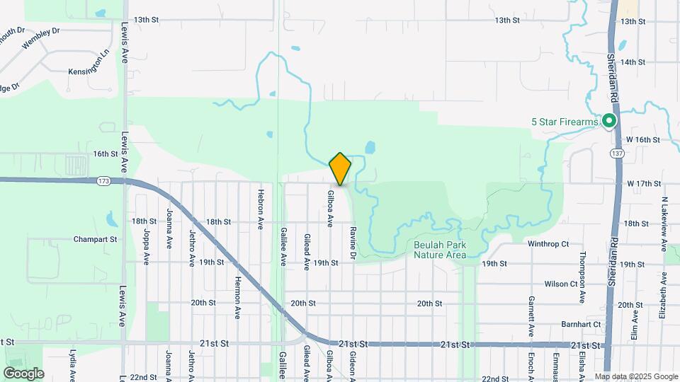 1700 Gideon Ave Map and Location Details