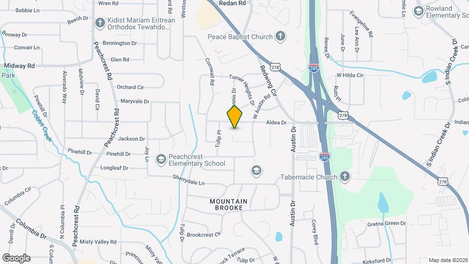 3650 W Austin Ct Map and Location Details