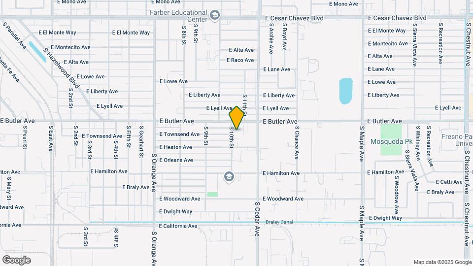 1509 S 10th St Map and Location Details