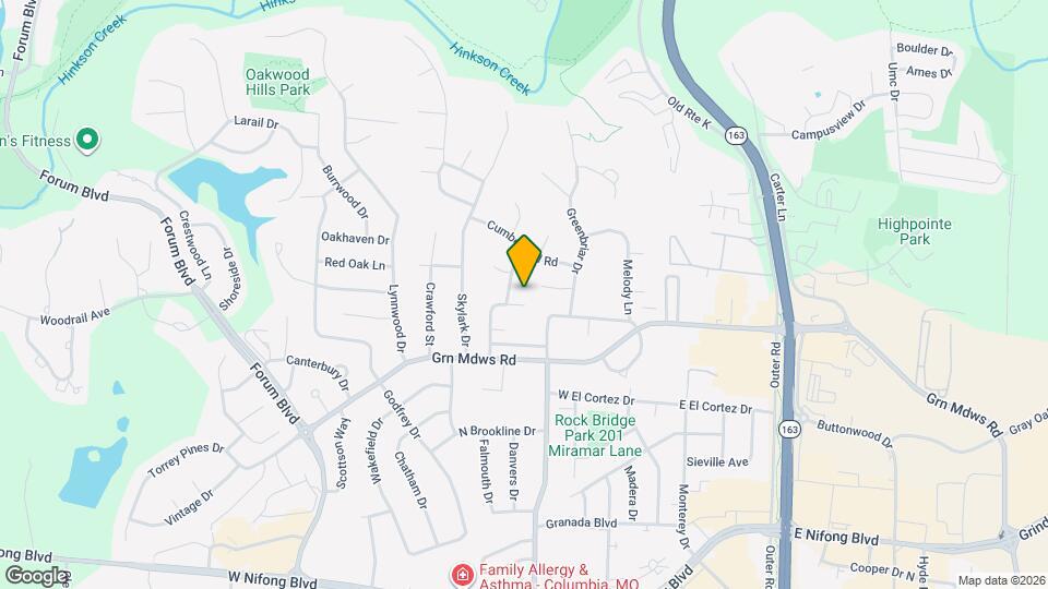 3105 Belinda Ct Map and Location Details