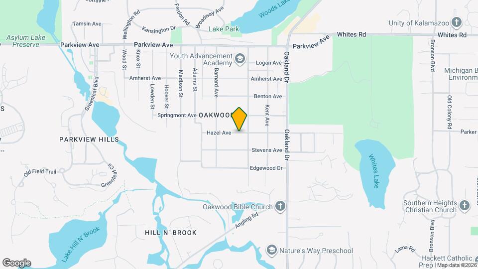 2321 Hazel Ave Map and Location Details