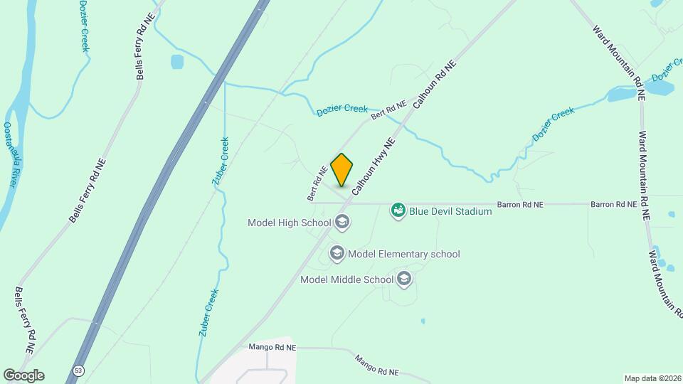 3297 Calhoun Hwy NE Mapa y Detalles de la Ubicación