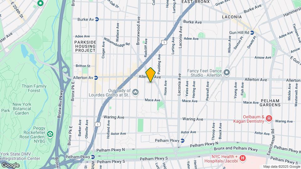 2561 Colden Ave Map and Location Details