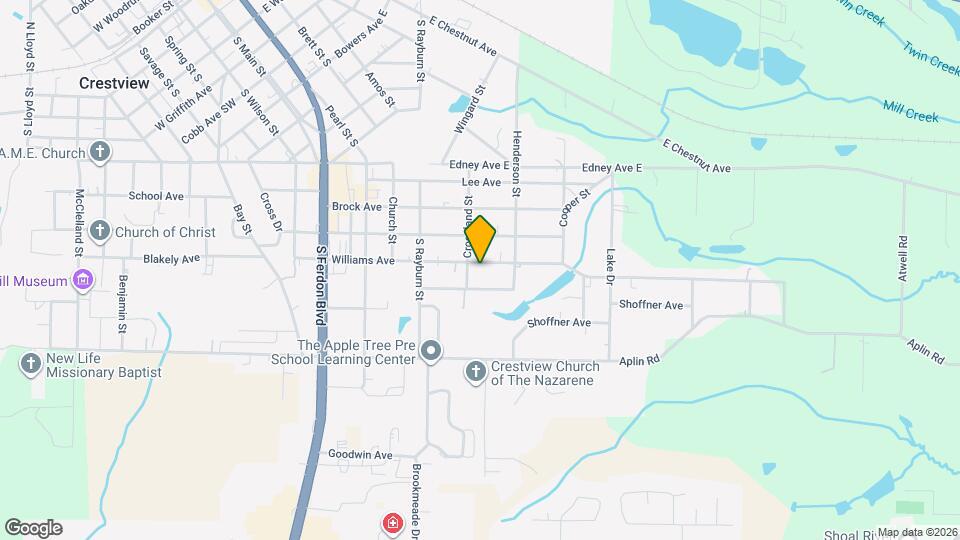 613 E Williams Ave, Unit A Map and Location Details