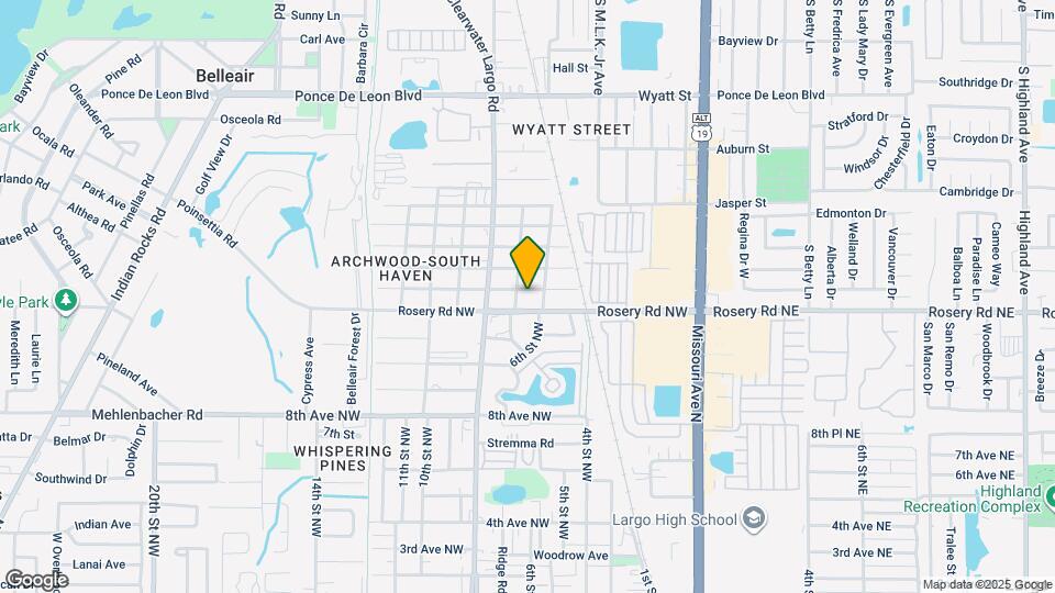 615 13th Ave NW Map and Location Details