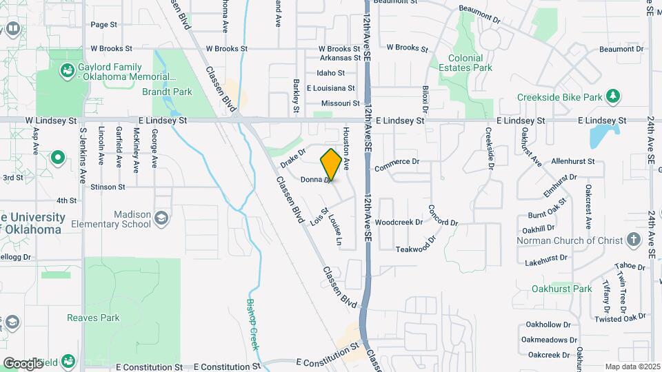 2264 Donna Dr Map and Location Details