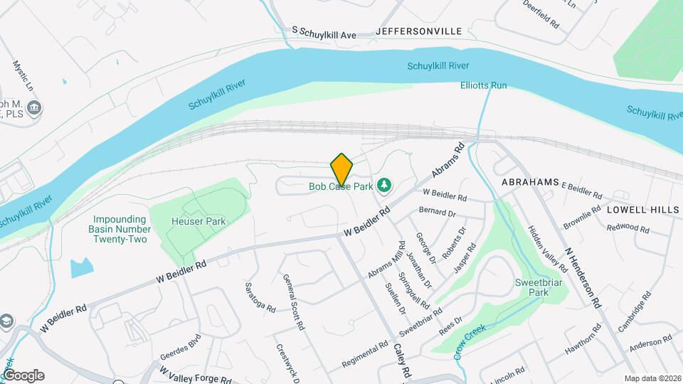 805 Rosehill Dr Mapa y Detalles de la Ubicación