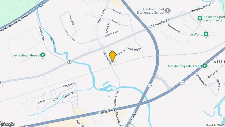 1201 Edgewood Rd Map and Location Details