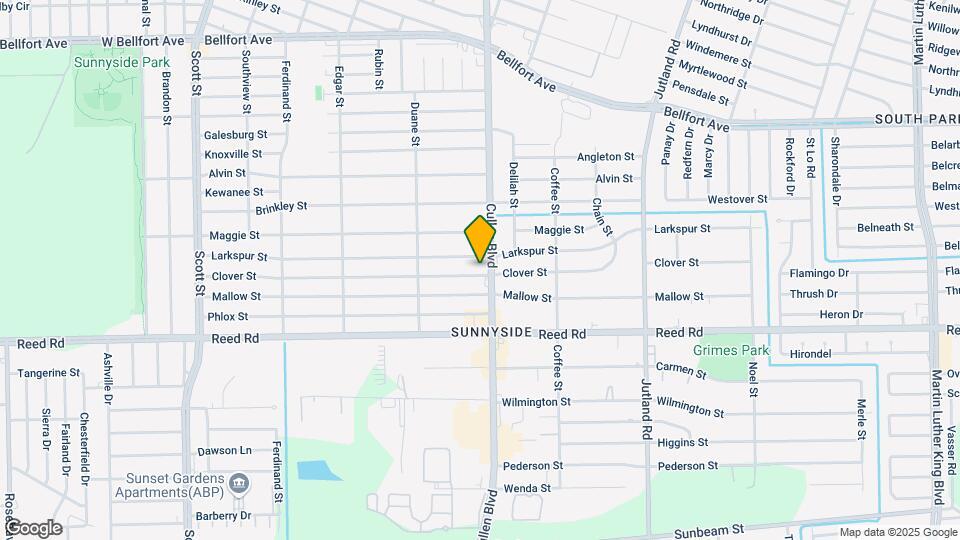 4661 Clover St Map and Location Details