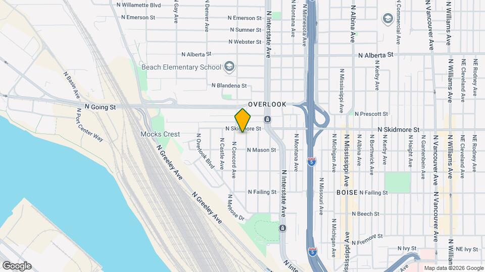 4215 N Colonial Ave Map and Location Details