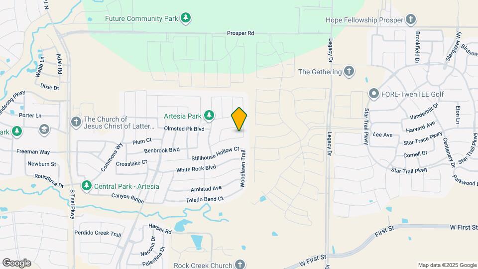16713 Spence Park Ln Map and Location Details