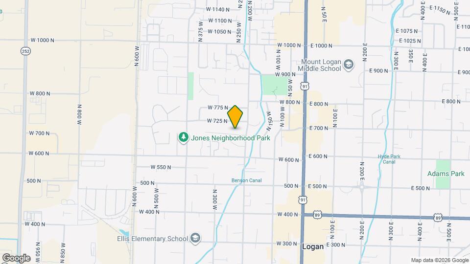 235 W 690 N Map and Location Details