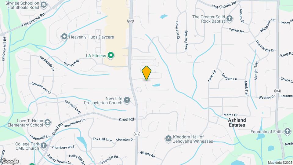 6450 Splitpine Ct Map and Location Details