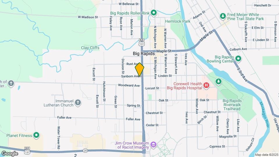 109 Sanborn Ave Map and Location Details