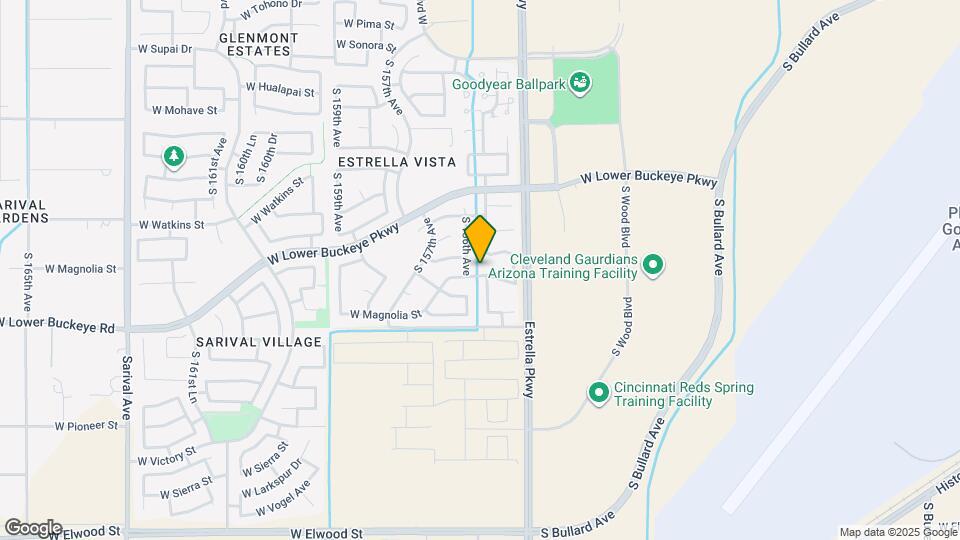 15582 W Rio Vista Ln Map and Location Details