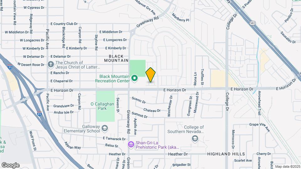 232 Oliver Peak Ave Map and Location Details