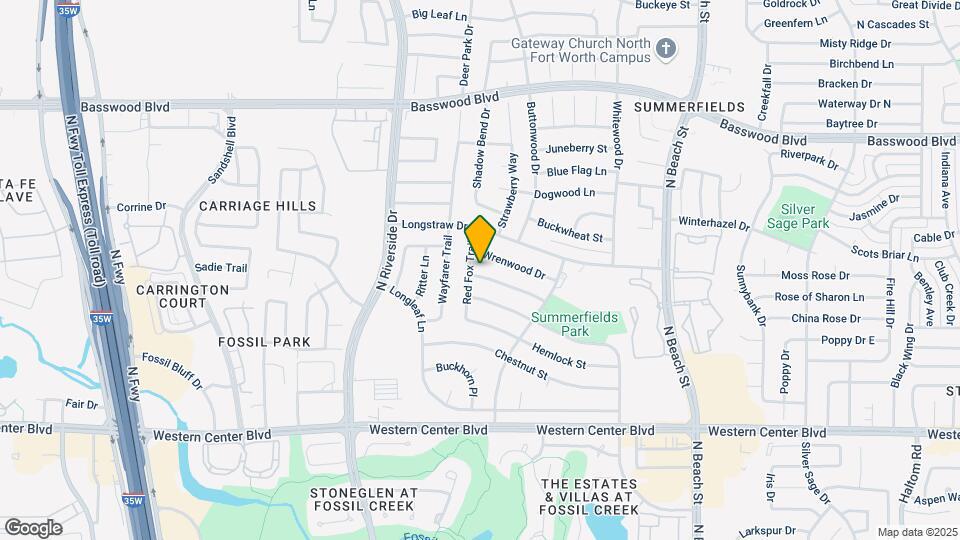 3905 Windflower Ln Map and Location Details