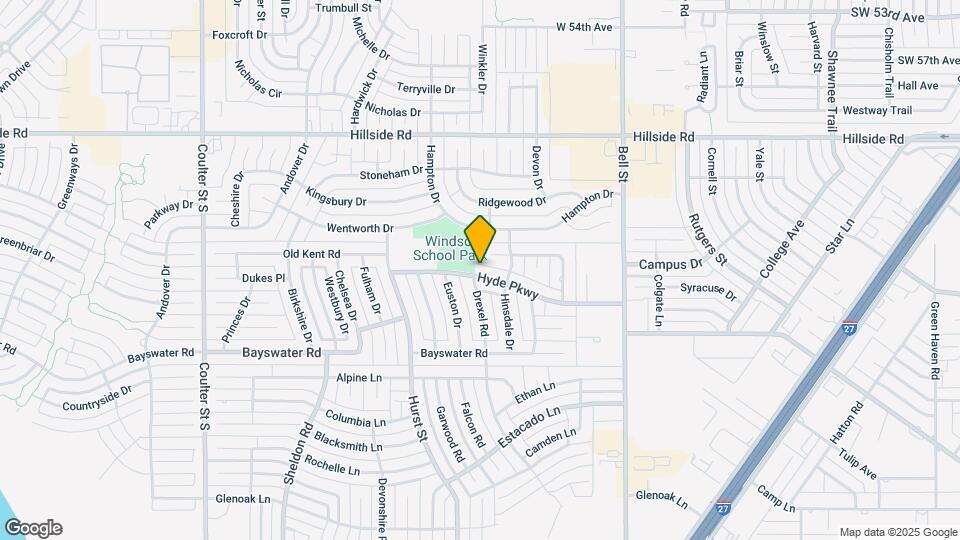 6408 Hyde Pkwy Map and Location Details
