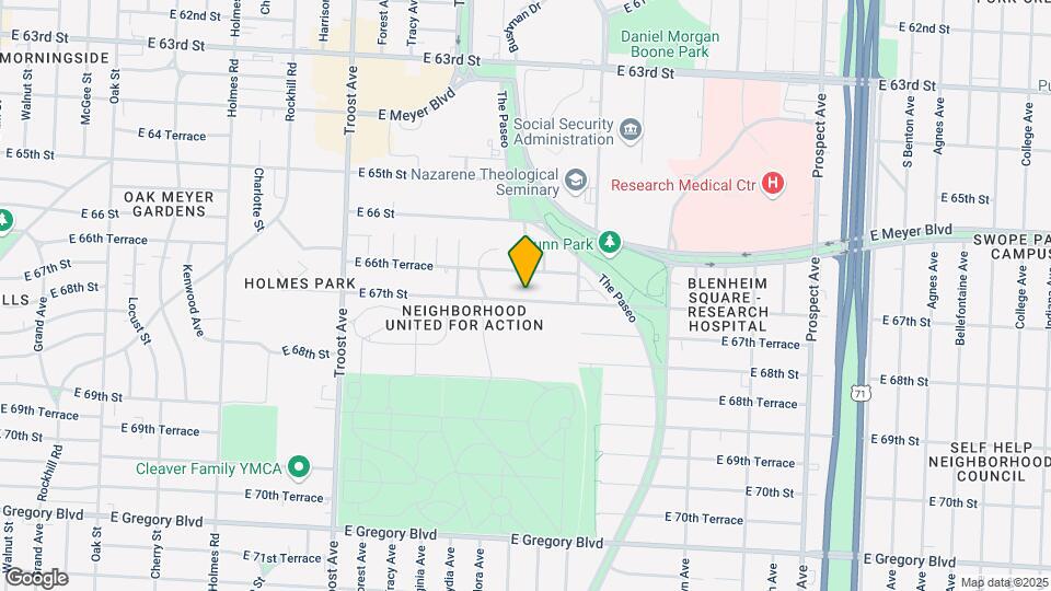 1458 E 67th St Map and Location Details