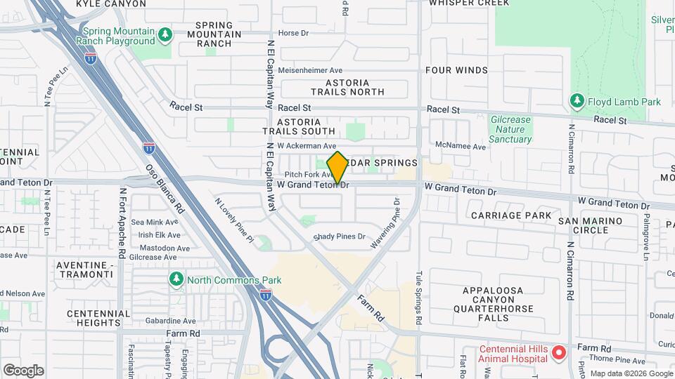 8608 W Majestic Pine Ave Map and Location Details