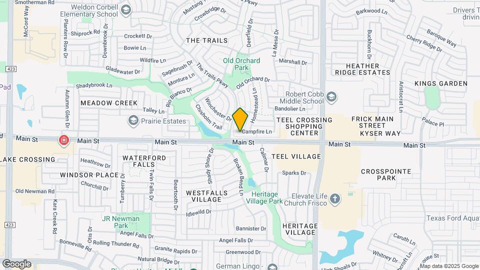 2313 Campfire Ln Map and Location Details