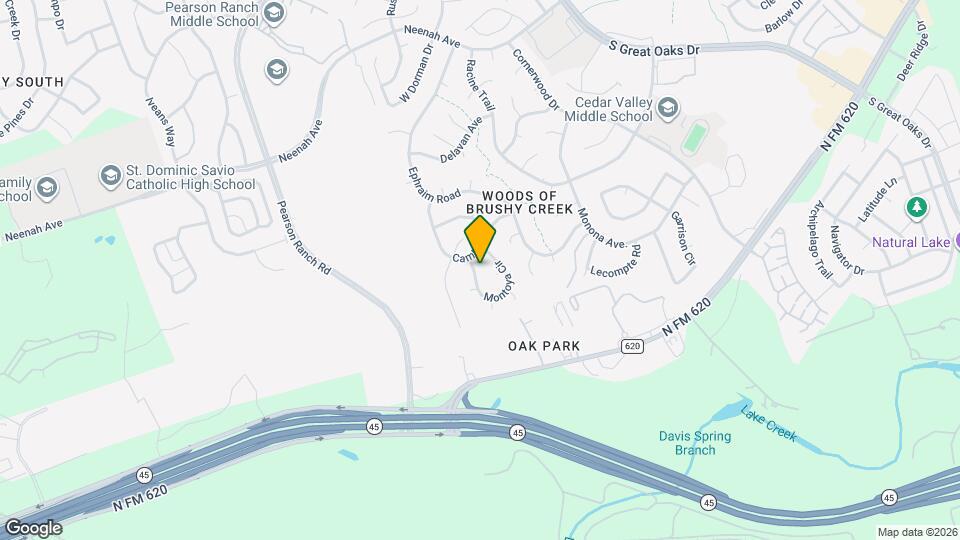8332 Montoya Cir Map and Location Details