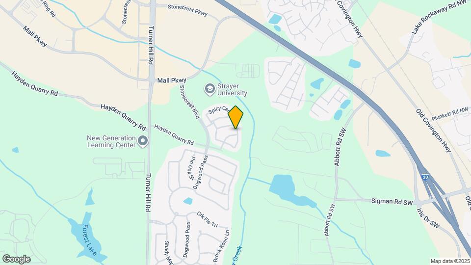 7528 Stone Creek Path Mapa y Detalles de la Ubicación