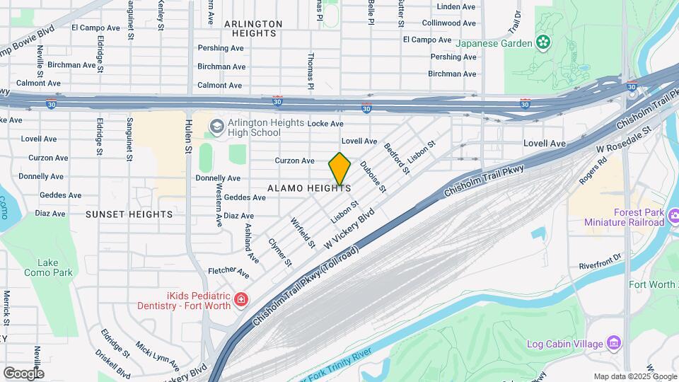 4104 Valentine St Map and Location Details