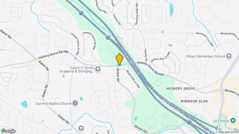 4550 Black Hills Dr NW Map and Location Details