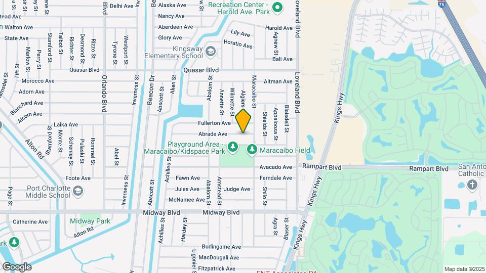 23383 Abrade Ave Map and Location Details