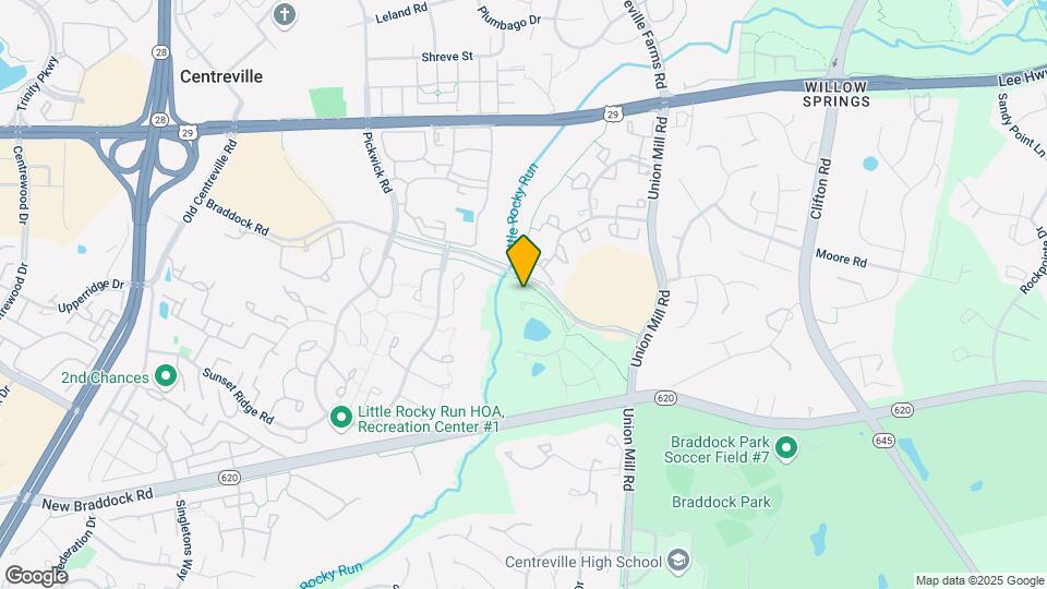 5825 Orchard Hill Ct Map and Location Details