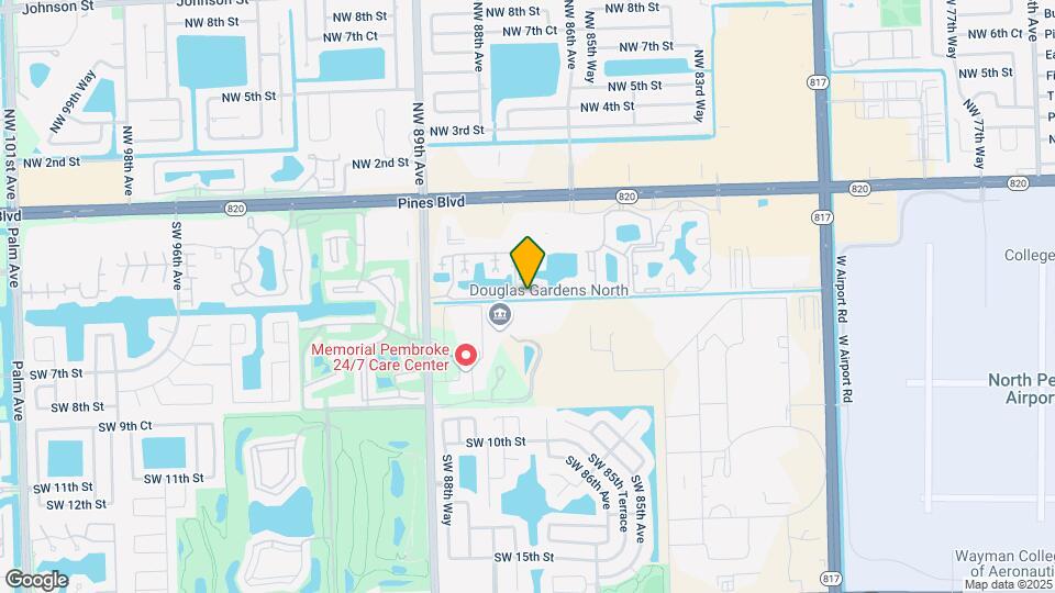 465 SW 86th Ave, Unit 204 Map and Location Details