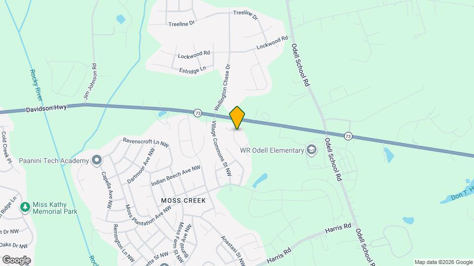 2031 Cypress Village Dr NW Map and Location Details