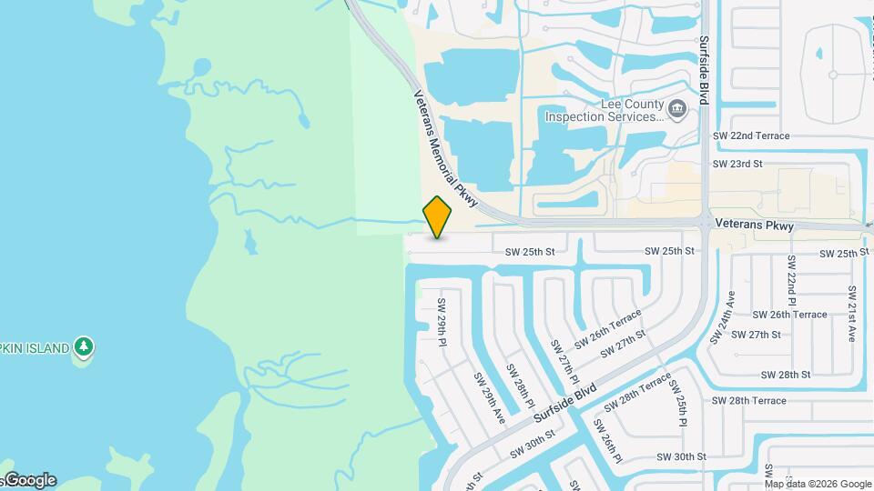 2919 SW 25th St Map and Location Details