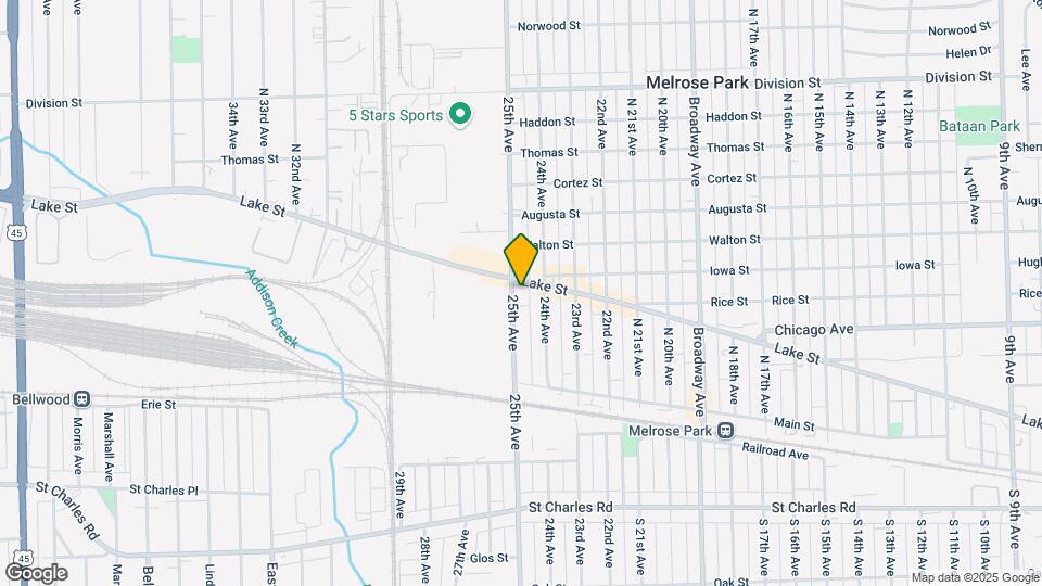 171 N 25th Ave Mapa y Detalles de la Ubicación