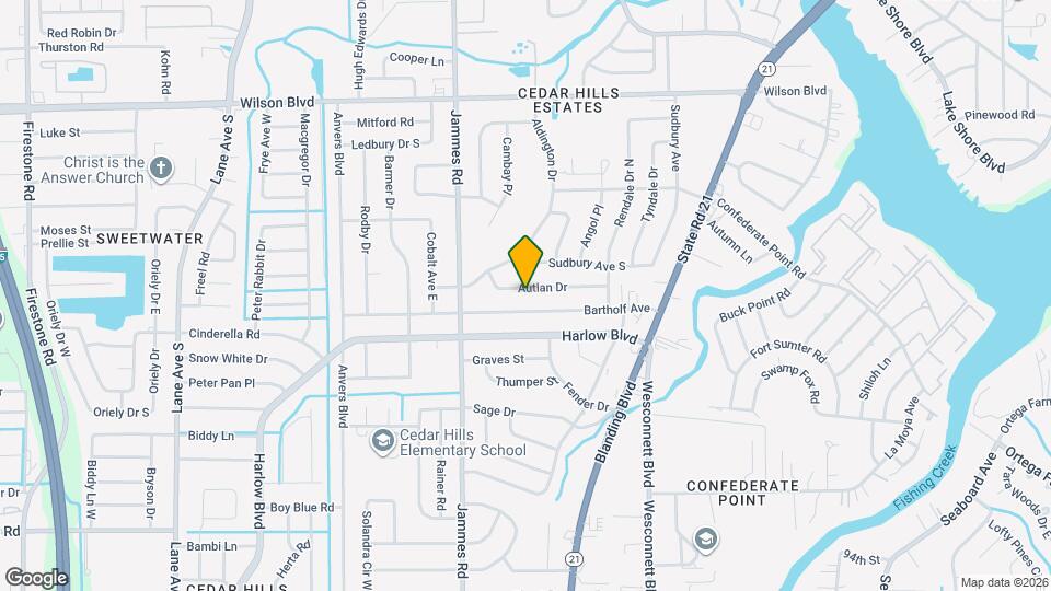 6236 Autlan Dr Map and Location Details