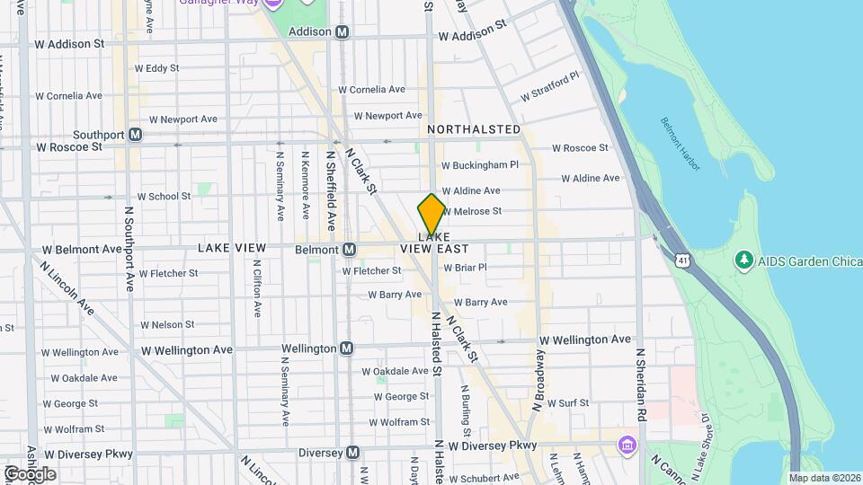 802 W Belmont Ave Mapa y Detalles de la Ubicación
