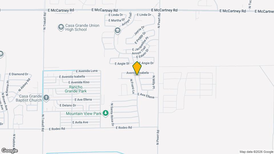 2575 N Lupita Pl Mapa y Detalles de la Ubicación