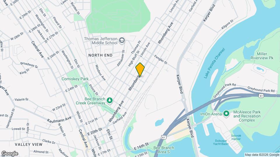 900 Rhomberg Ave Map and Location Details