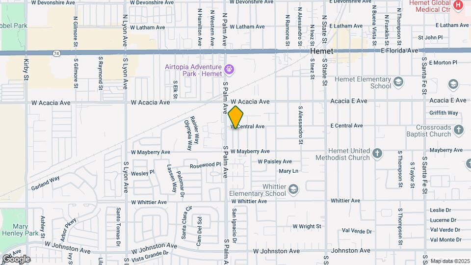 411 S Simpson Ave Mapa y Detalles de la Ubicación